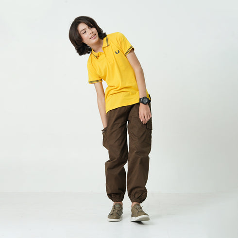 Yellow Doing Great Polo Shirt